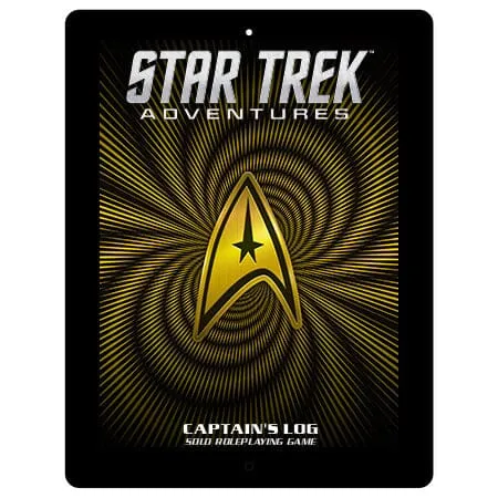 Modiphius Star Trek Adventures Captain's Log Gioco Ruolo PDF TOS Solo 2d20