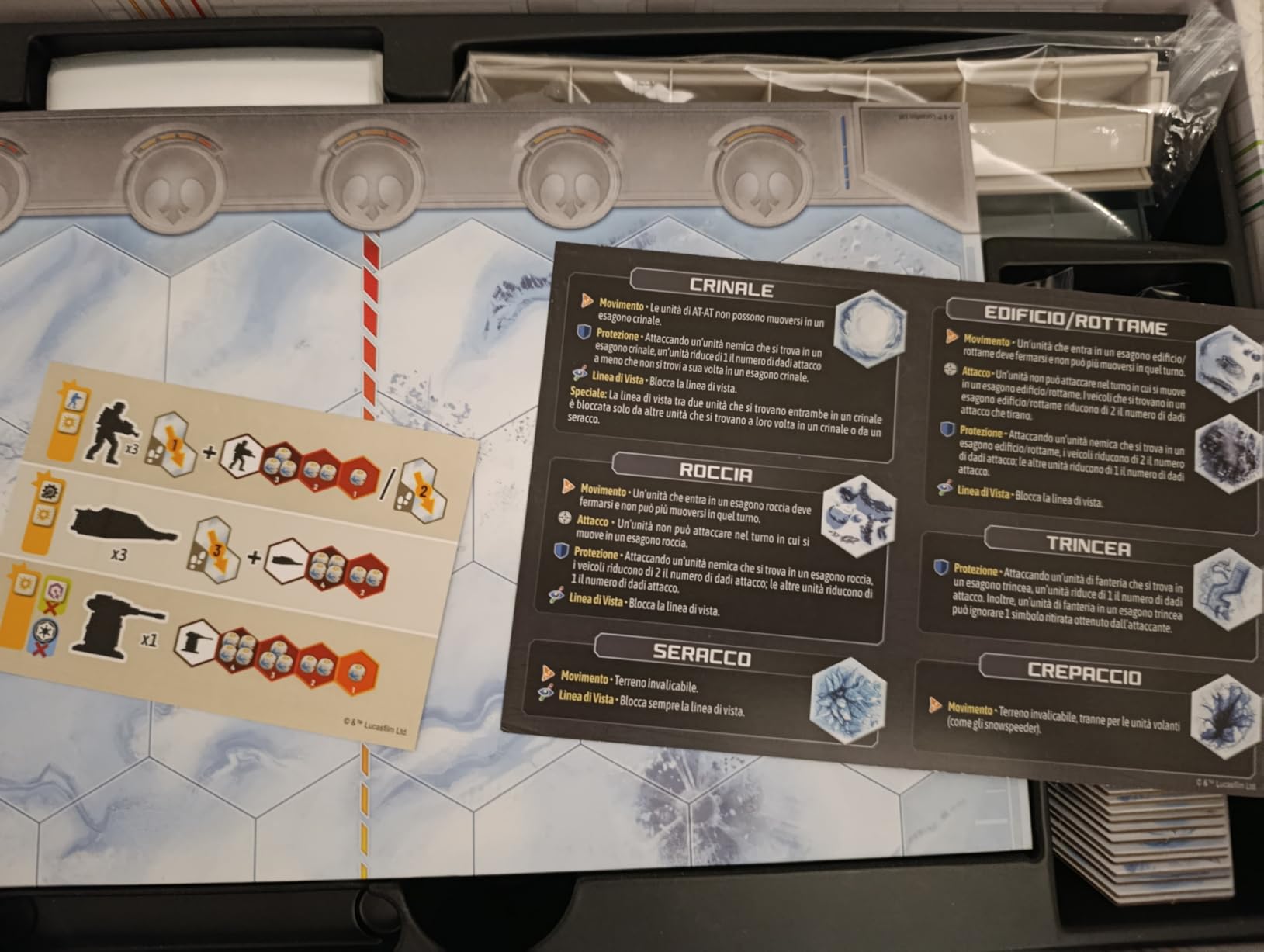 Asmodee Star Wars Battaglia di Hoth gioco strategia edizione italiana