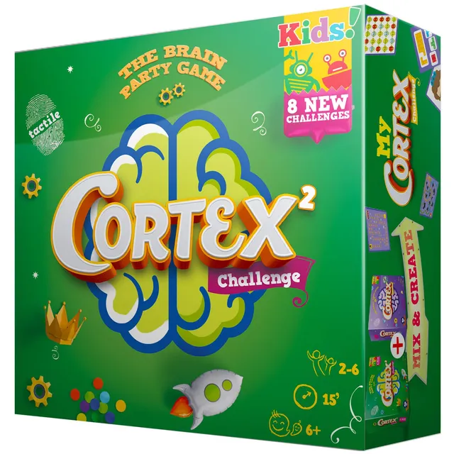 Asmodee Cortex Challenge Kids gioco tavolo 2-6 giocatori italiano