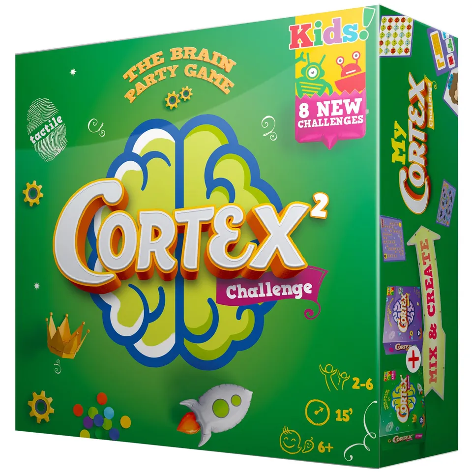 Asmodee Cortex Challenge Kids gioco tavolo 2-6 giocatori italiano