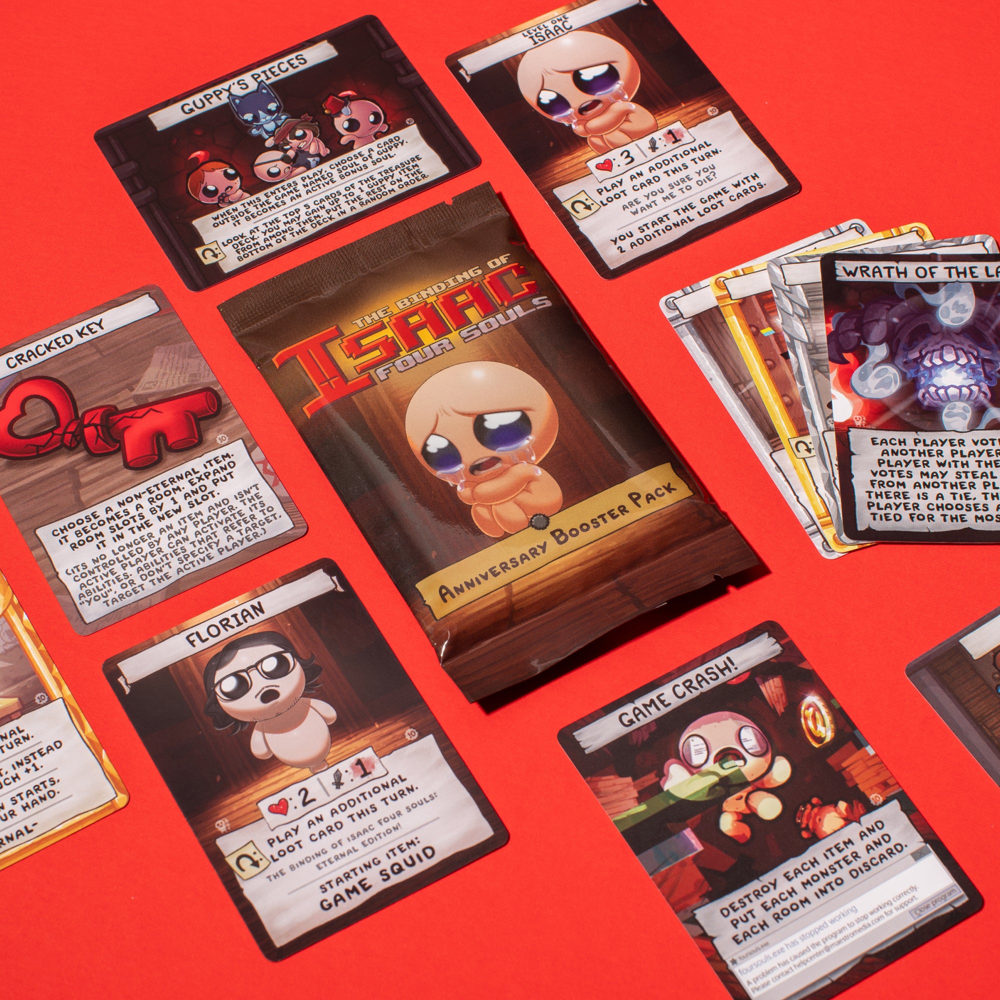 Binding of Isaac Four Souls Anniversary Booster 20 Carte