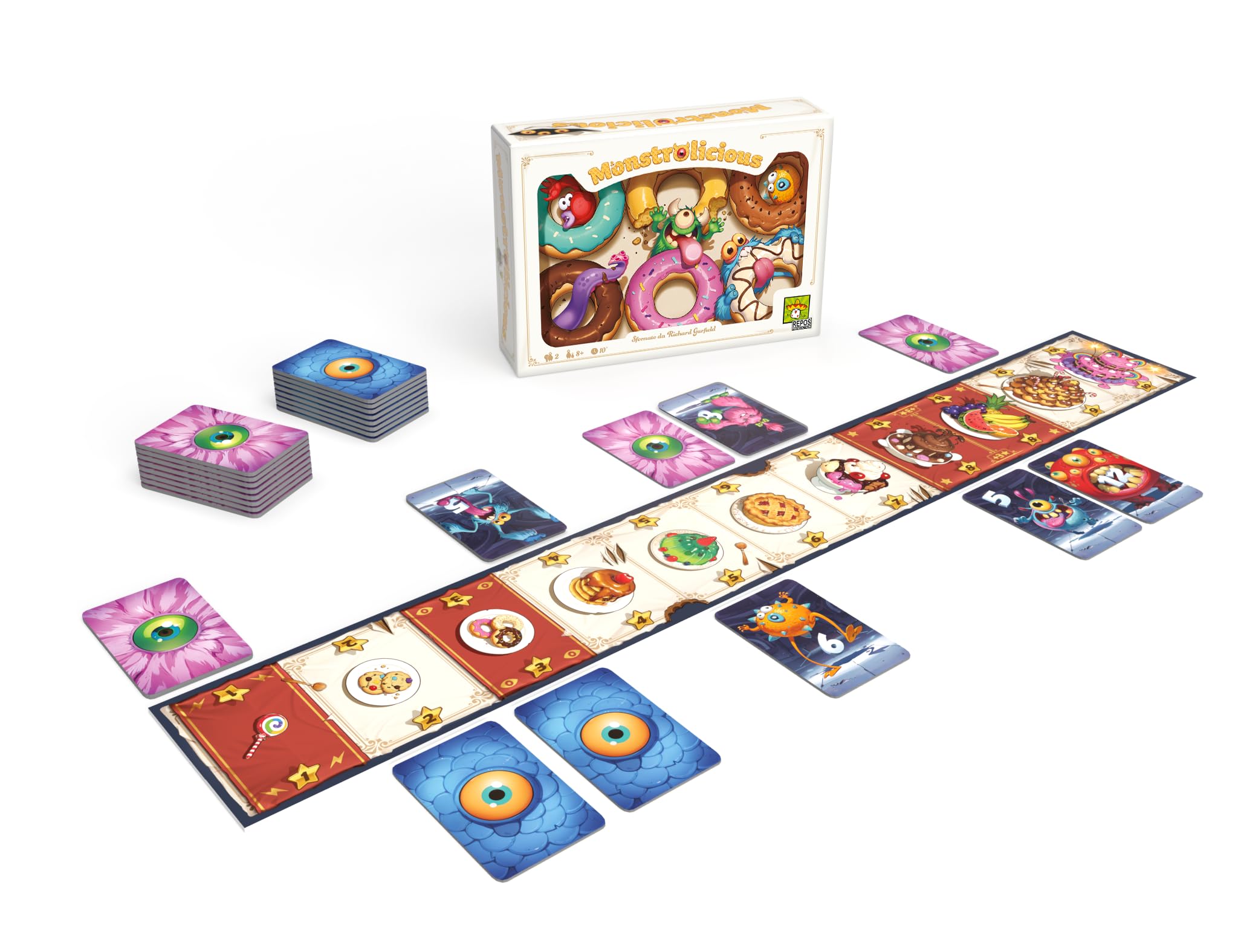 Asmodee Monstrolicious gioco tavolo 2 giocatori 7+