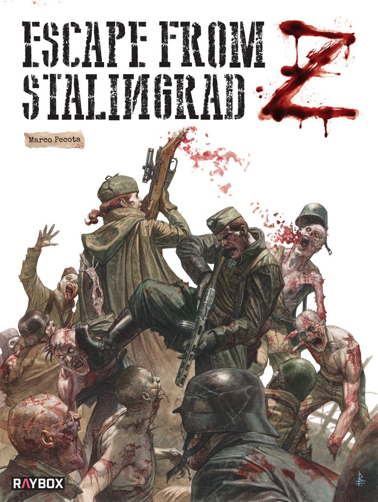 Modiphius Escape from Stalingrad Z BOOK Set gioco da tavolo 1-3