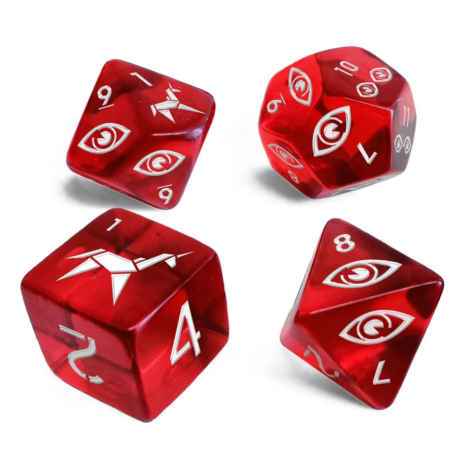 Blade Runner RPG Dice Set 4 dadi base accessorio gioco