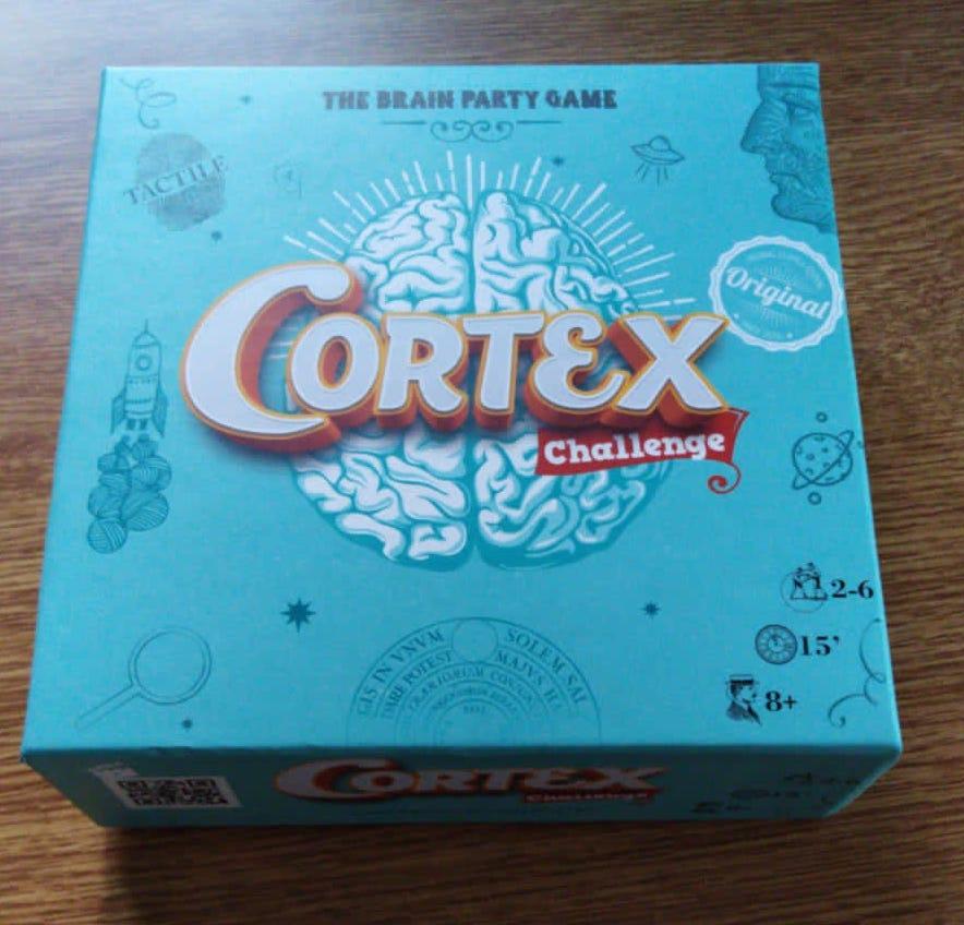 Asmodee Cortex Challenge Azzurro gioco carte cervello 2-6