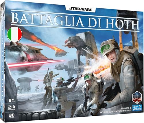 Asmodee Star Wars Battaglia di Hoth gioco strategia edizione italiana