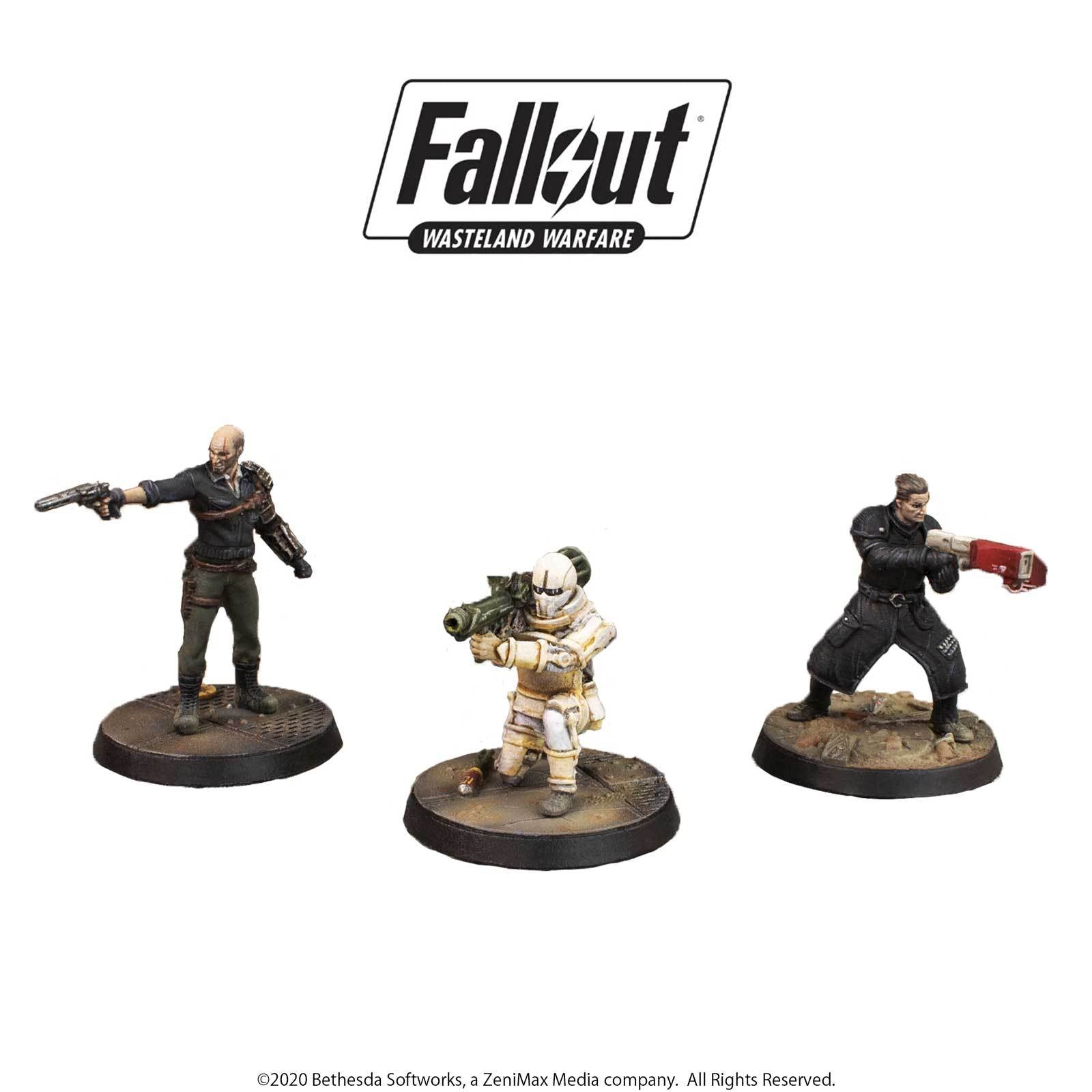 Modiphius Fallout Wasteland Warfare Institute Bundle miniature