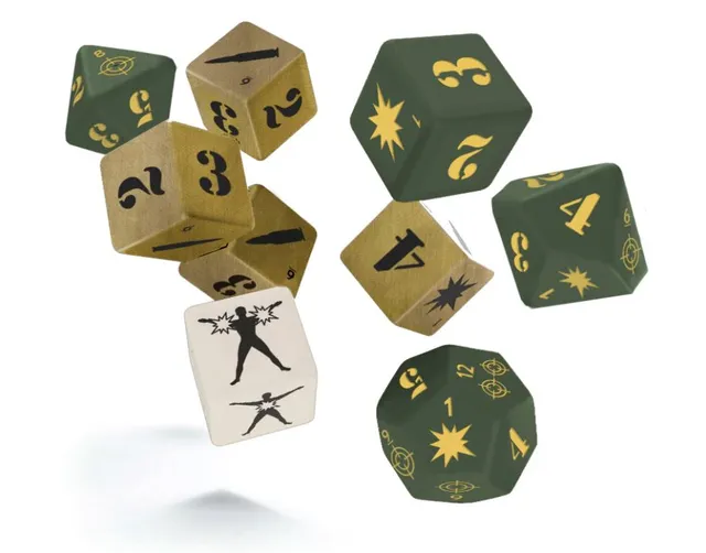 Twilight 2000 Dice Set 9 dadi quarta edizione Free League