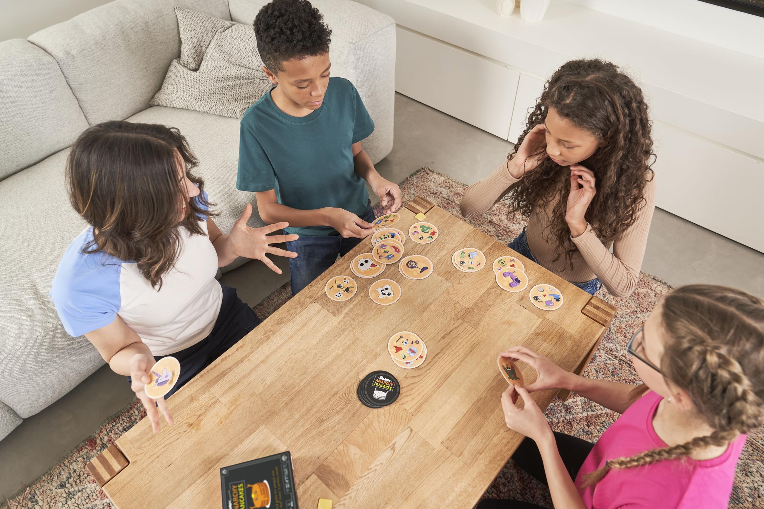 Asmodee Dobble Anarchy Pancakes carte da gioco edizione italiana 5 min