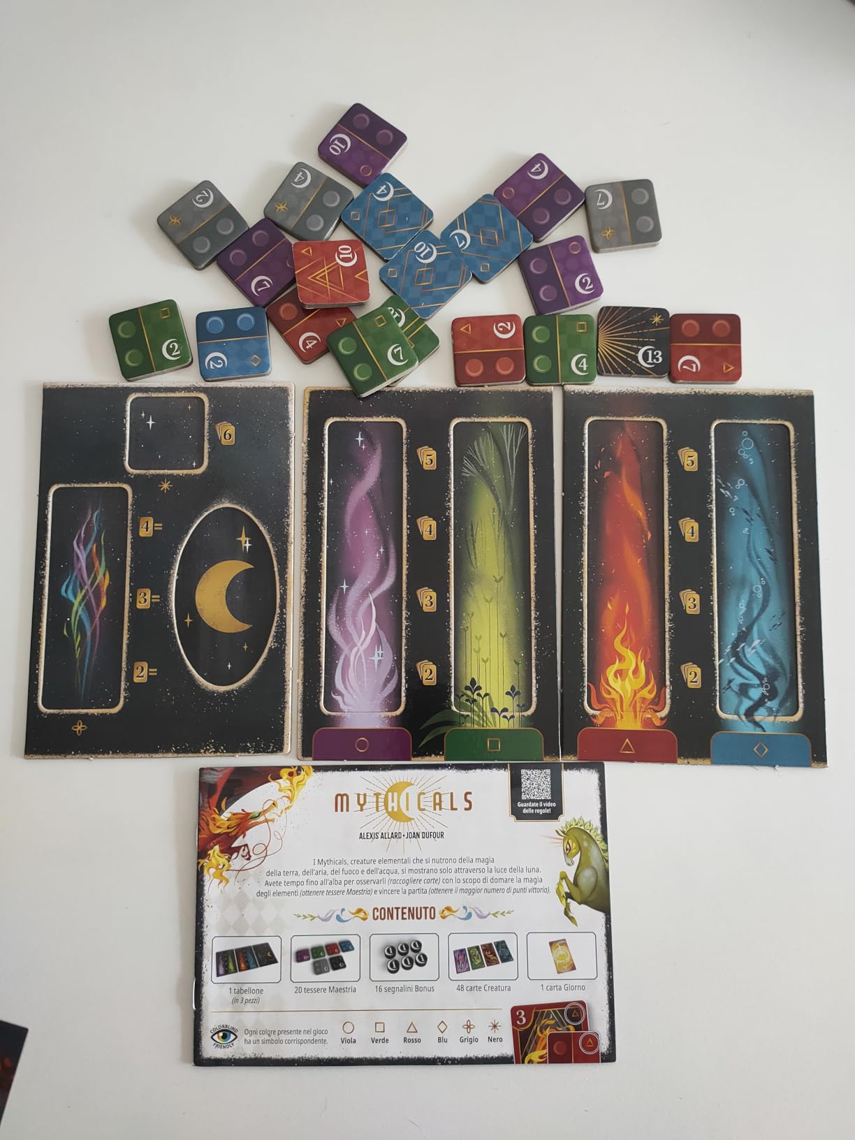 Asmodee Mythicals gioco carte duello 2 giocatori italiano