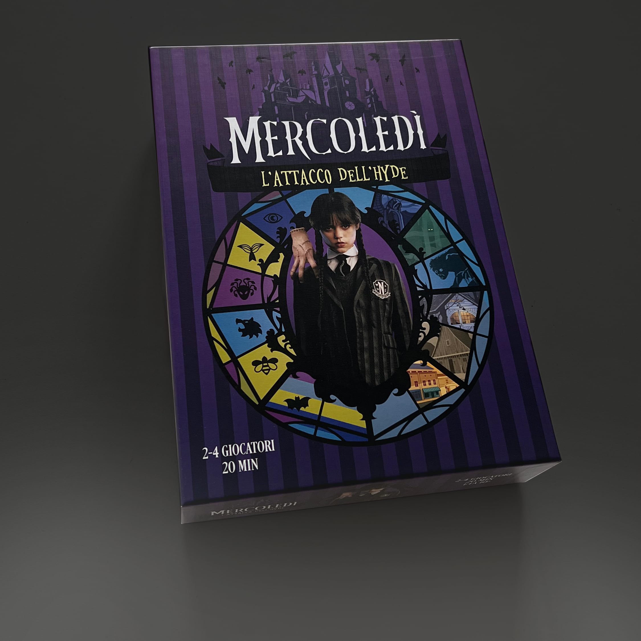 Asmodee Mercoledì L'Attacco dell'Hyde gioco collaborativo 2-4