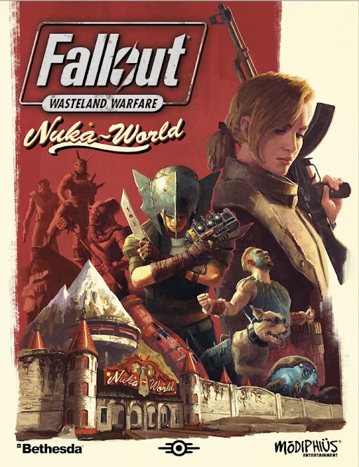 Modiphius Fallout Wasteland Warfare Nuka World espansione regole