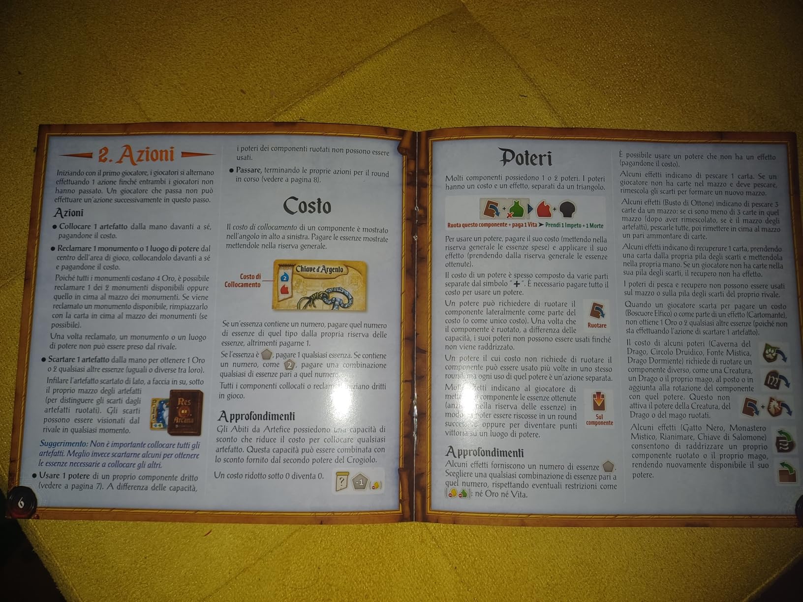 Asmodee Res Arcana Duo gioco da tavolo 2 giocatori edizione italiana