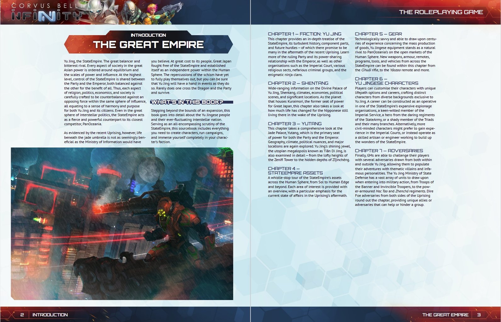 Infinity Yu Jing supplemento PDF StateImpero GDR