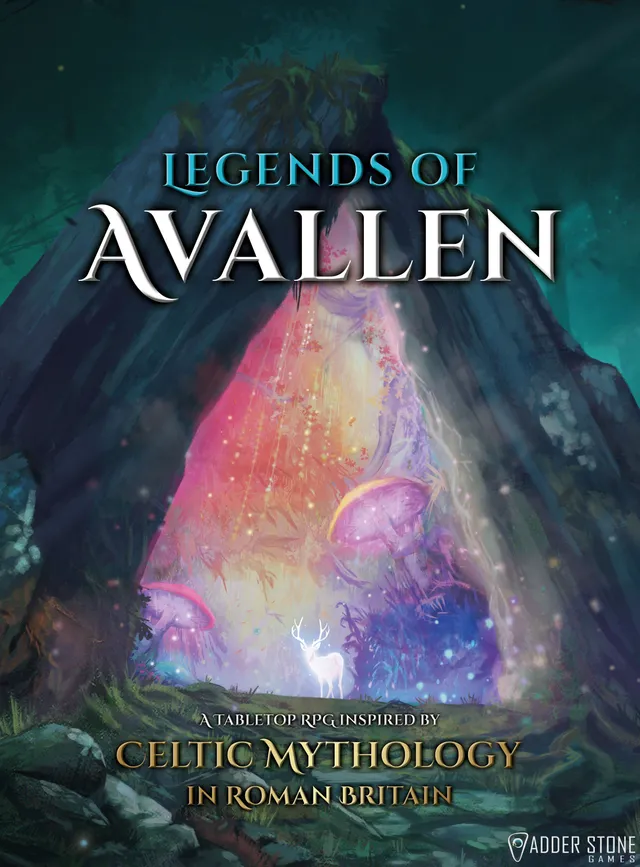 Modiphius Legends of Avallen Core Rulebook gioco di ruolo PDF 244 pp