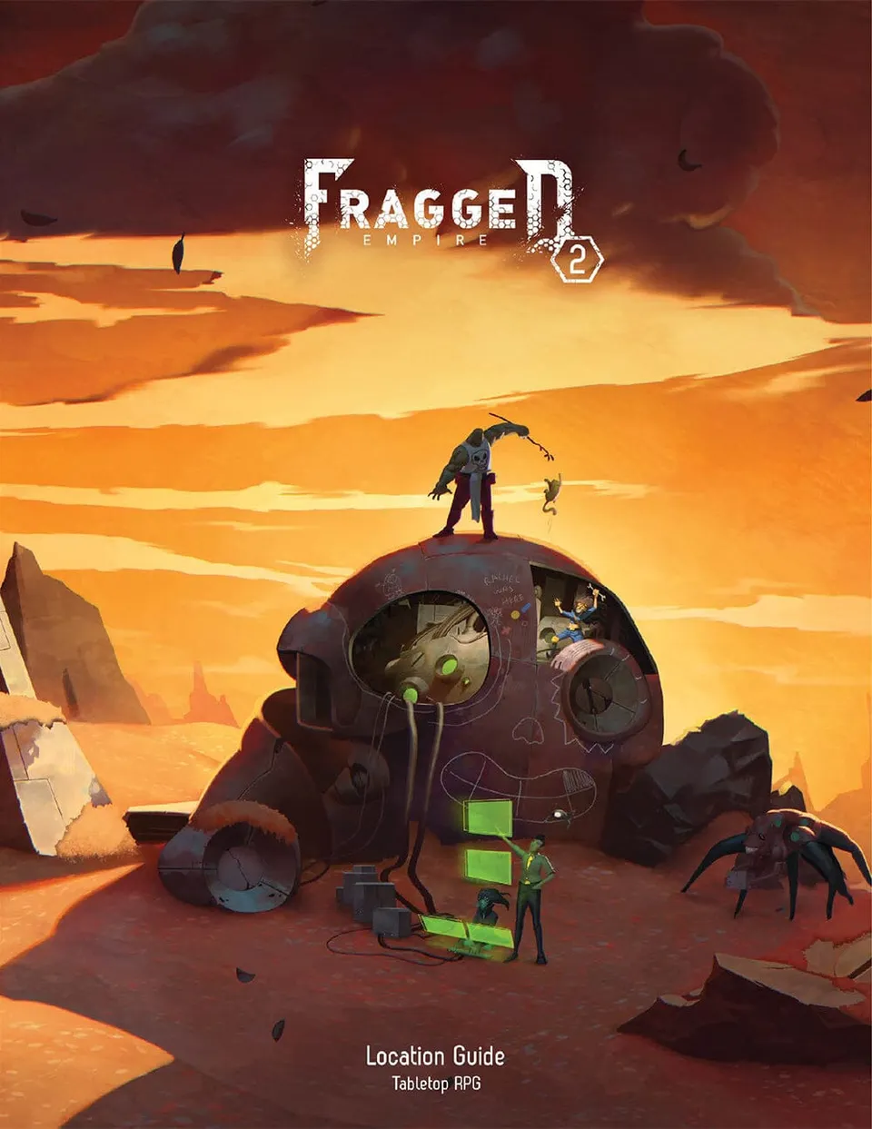 Modiphius Fragged Empire Location Guide Seconda Edizione PDF