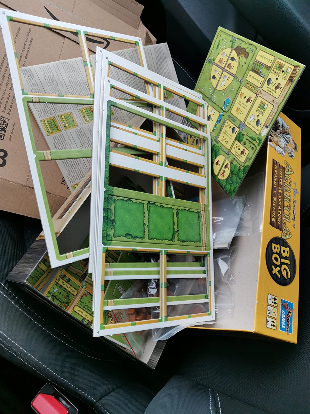Asmodee Agricola Tutte Creature gioco 2 giocatori Big Box 30 min