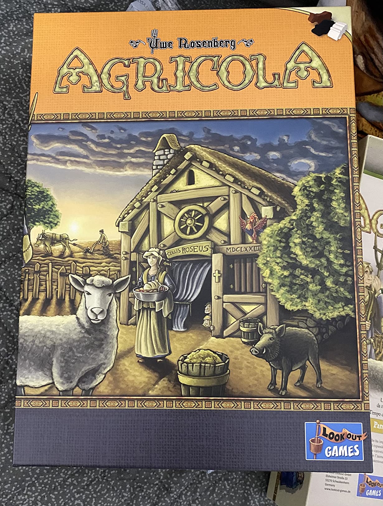 Asmodee Agricola gioco tavolo gestionale fattoria 1-4