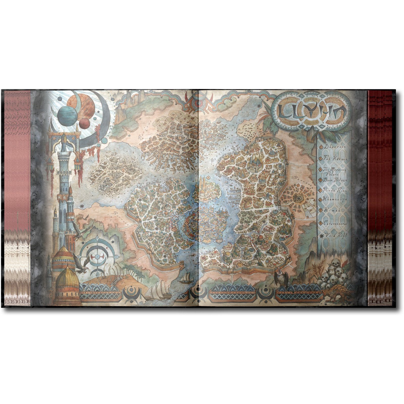Modiphius Black Void Under Nebulous Skies manuale GDR 320 pagine