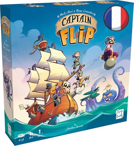 Asmodee Captain Flip Gioco da Tavolo pirati 2-5 giocatori