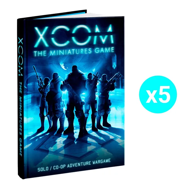 XCOM Miniatures Game bundle 5 manuali core 280 pagine