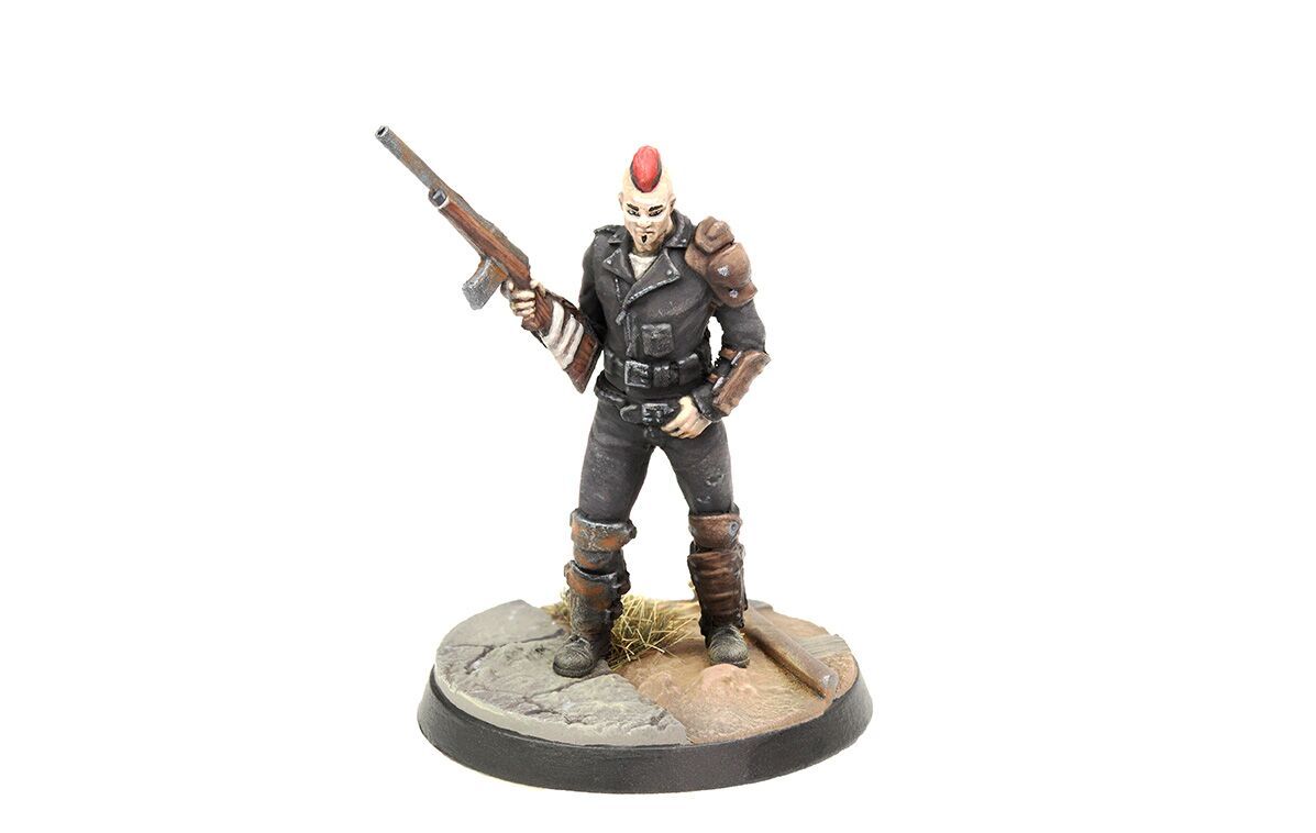 Modiphius Fallout Wasteland Warfare Raiders Scavvers Psychos 6 miniature