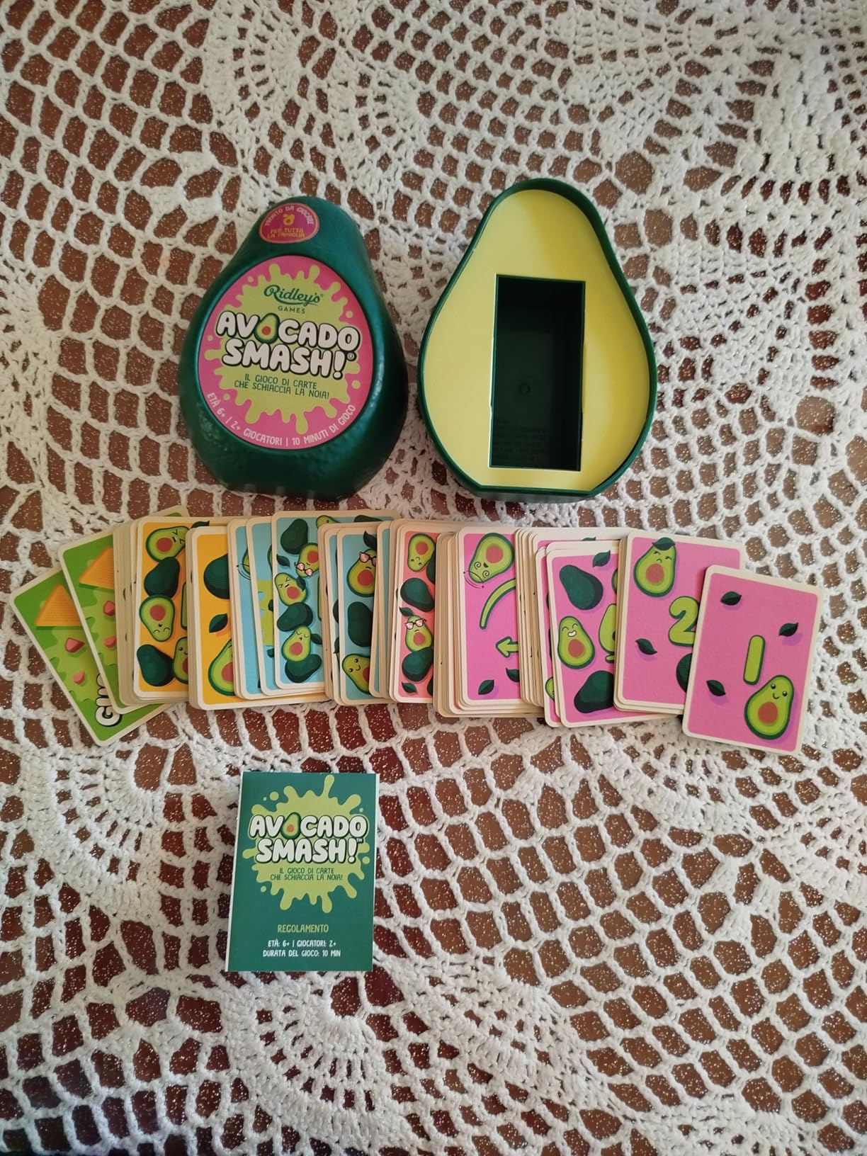 Asmodee Party Games Avocado Smash gioco di carte velocità 6+