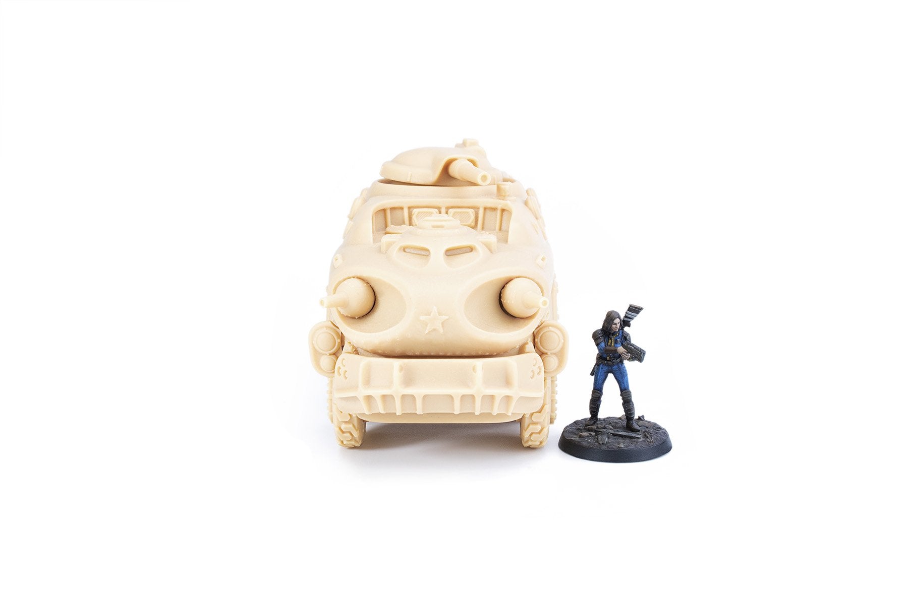 Fallout: Wasteland Warfare Pre-war APC File STL Stampa 3D
