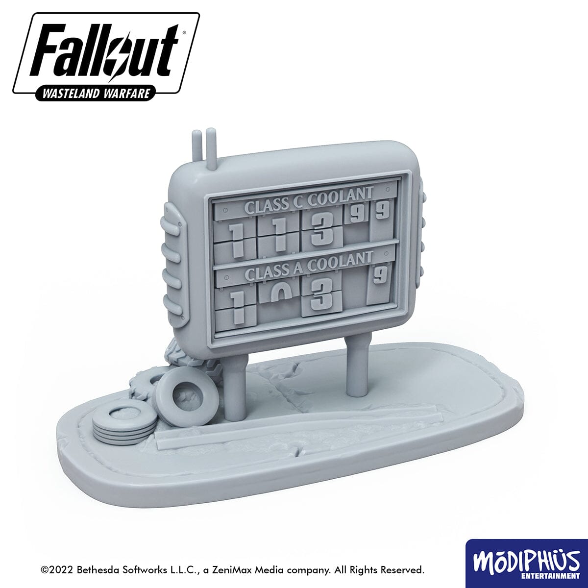 Modiphius Fallout: Wasteland Warfare Red Rocket Drive Thru file STL