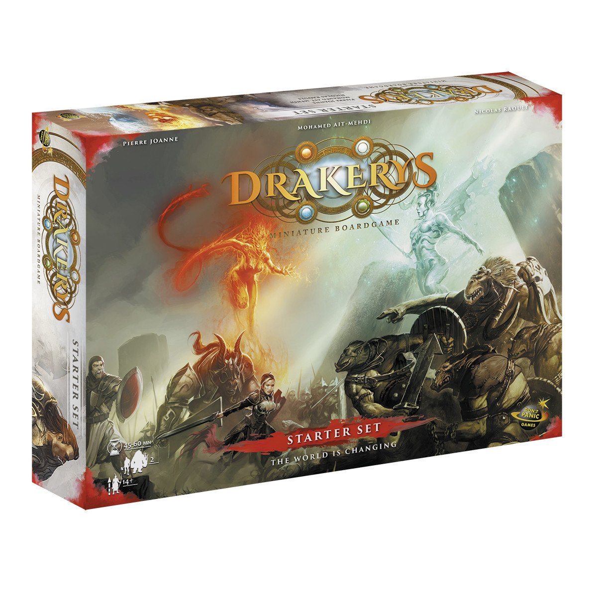Modiphius Drakerys Ashral Orcs vs Irosia starter set miniature