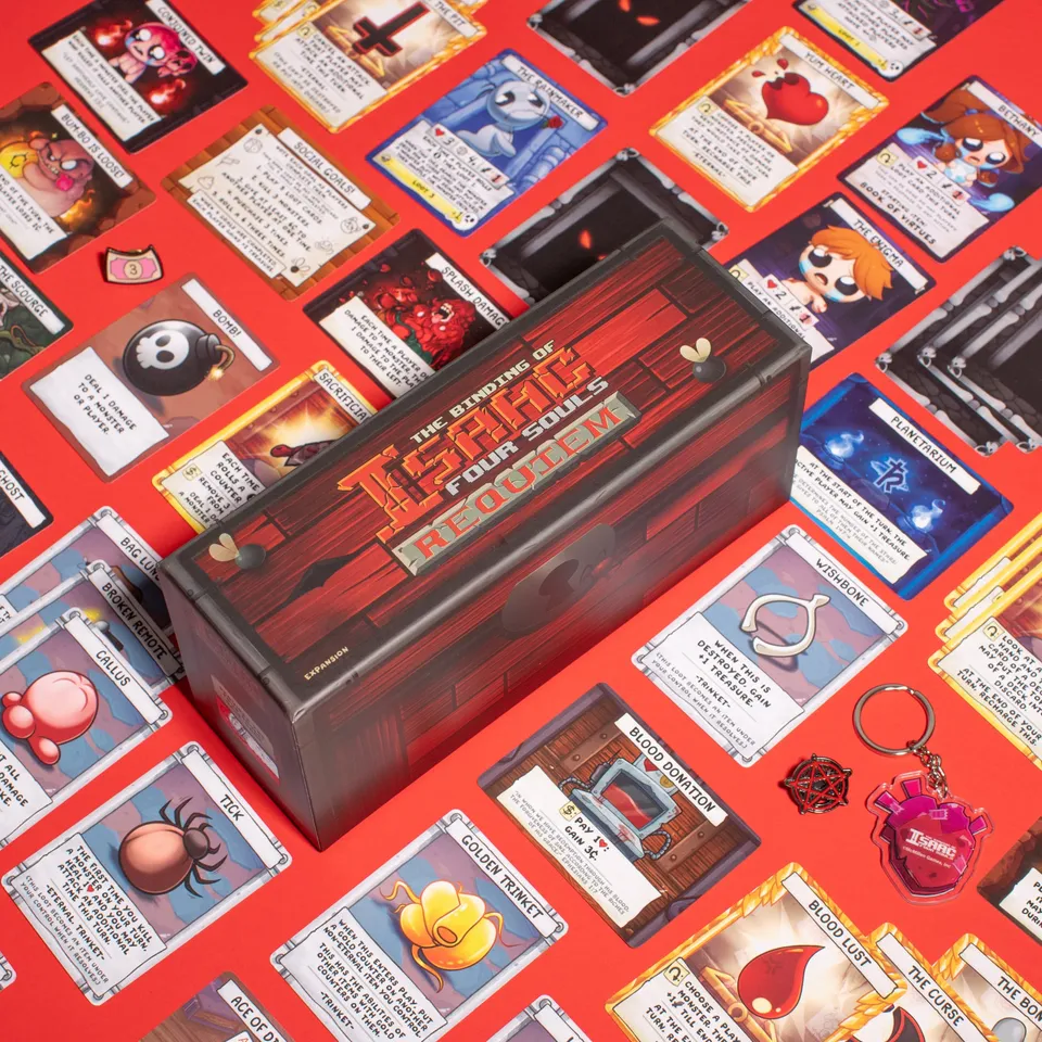 Binding of Isaac: Four Souls Requiem Espansione Carte Inglese