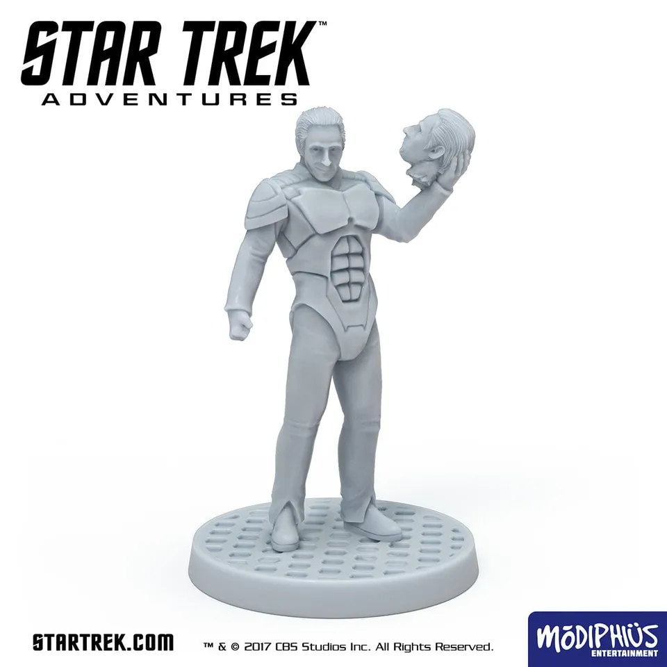 Star Trek Adventures Iconic Villains Lore miniatura STL posa alternativa
