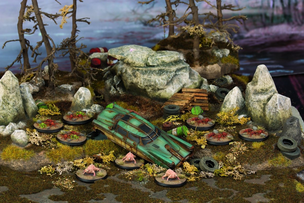 Modiphius Fallout Wasteland Warfare Vermin 9 miniature