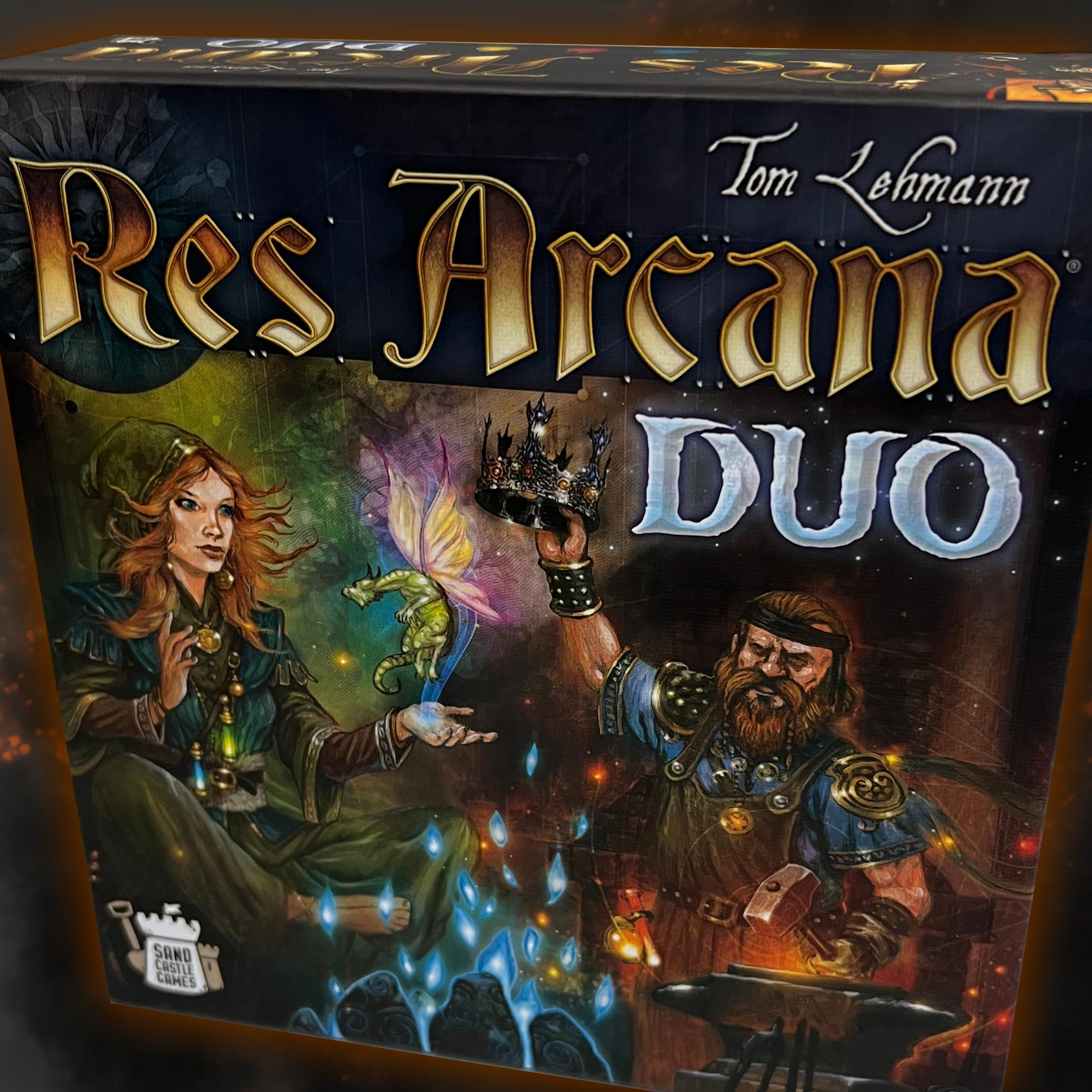 Asmodee Res Arcana Duo gioco da tavolo 2 giocatori edizione italiana