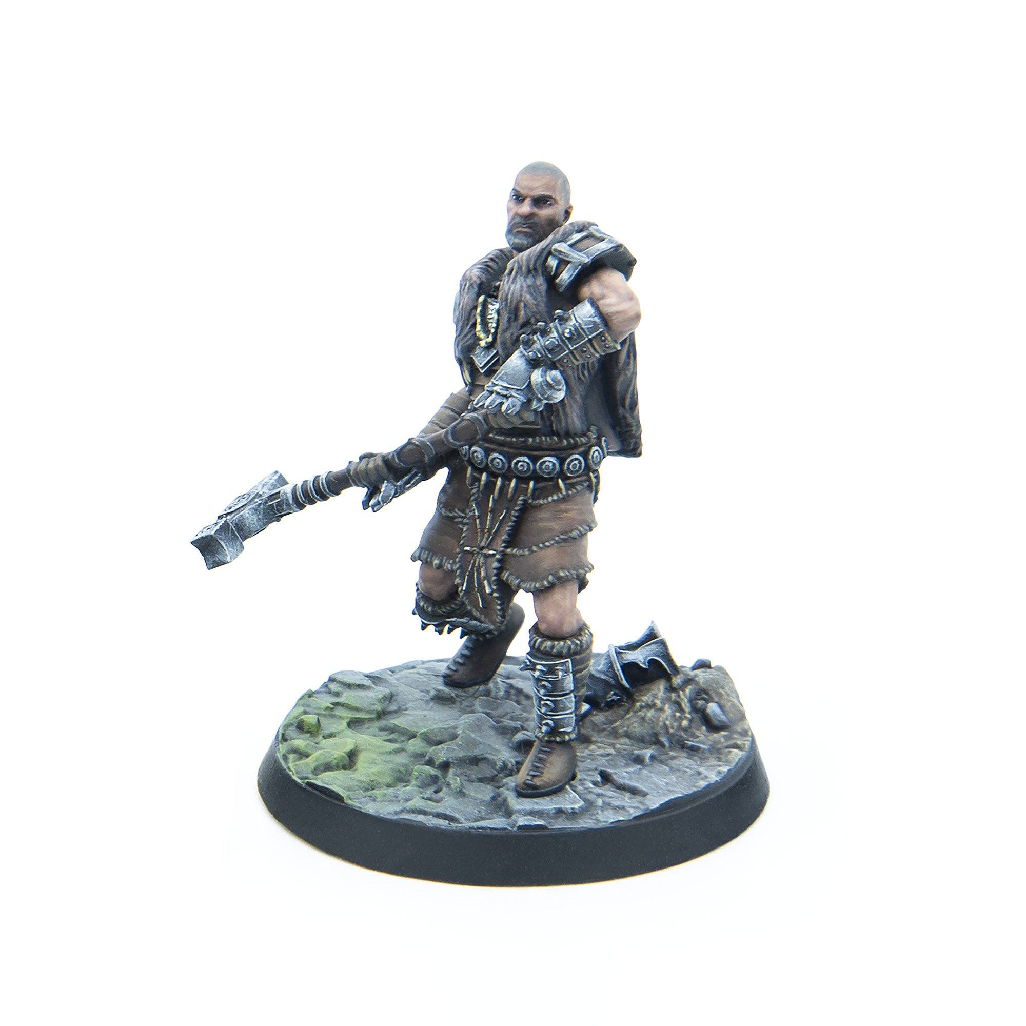 Modiphius Elder Scrolls Stormcloak Shieldbreakers 6 miniature resina