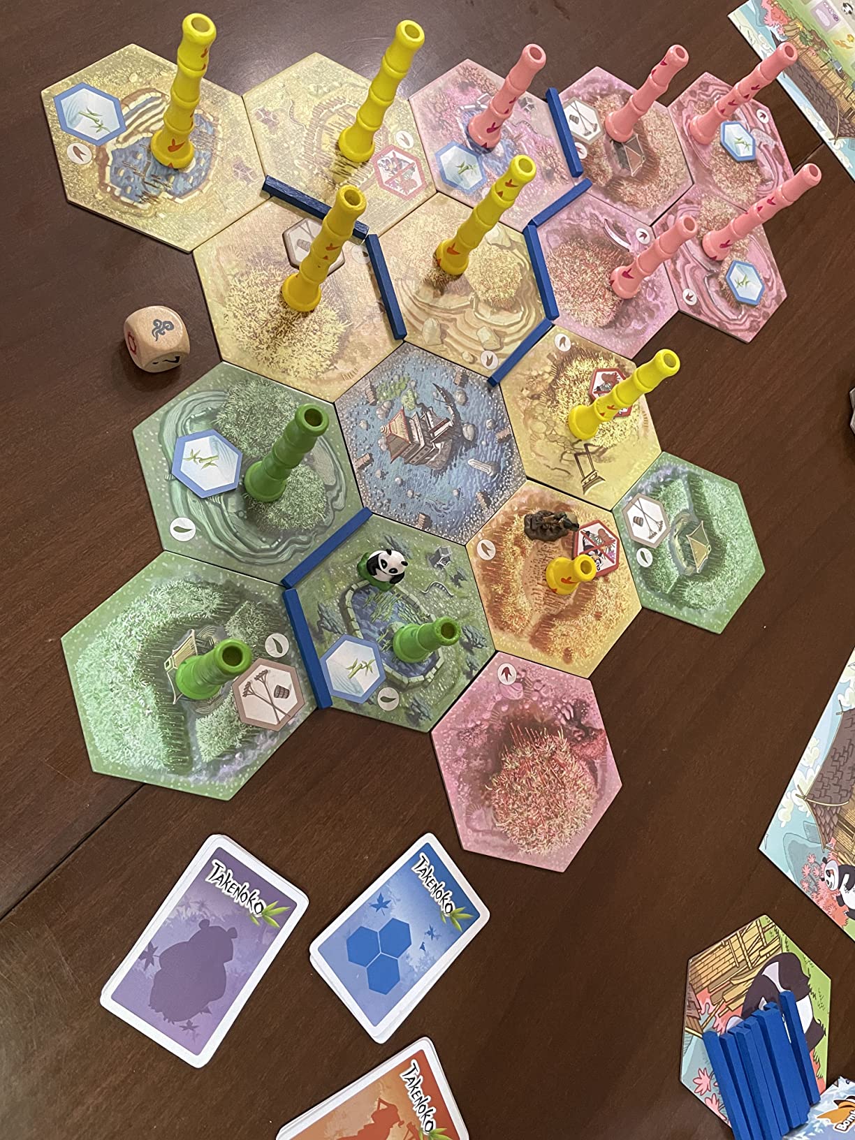 Asmodee Takenoko Gioco da Tavolo Panda Bambù 2-4 Giocatori