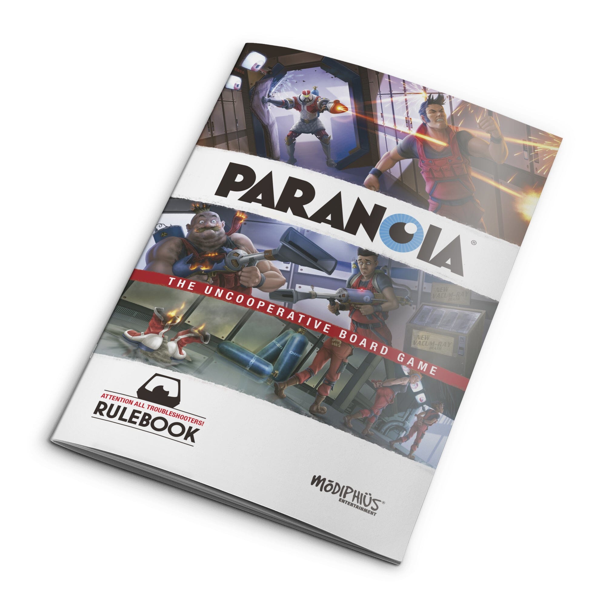 Modiphius Paranoia Uncooperative gioco da tavolo 2-6 giocatori