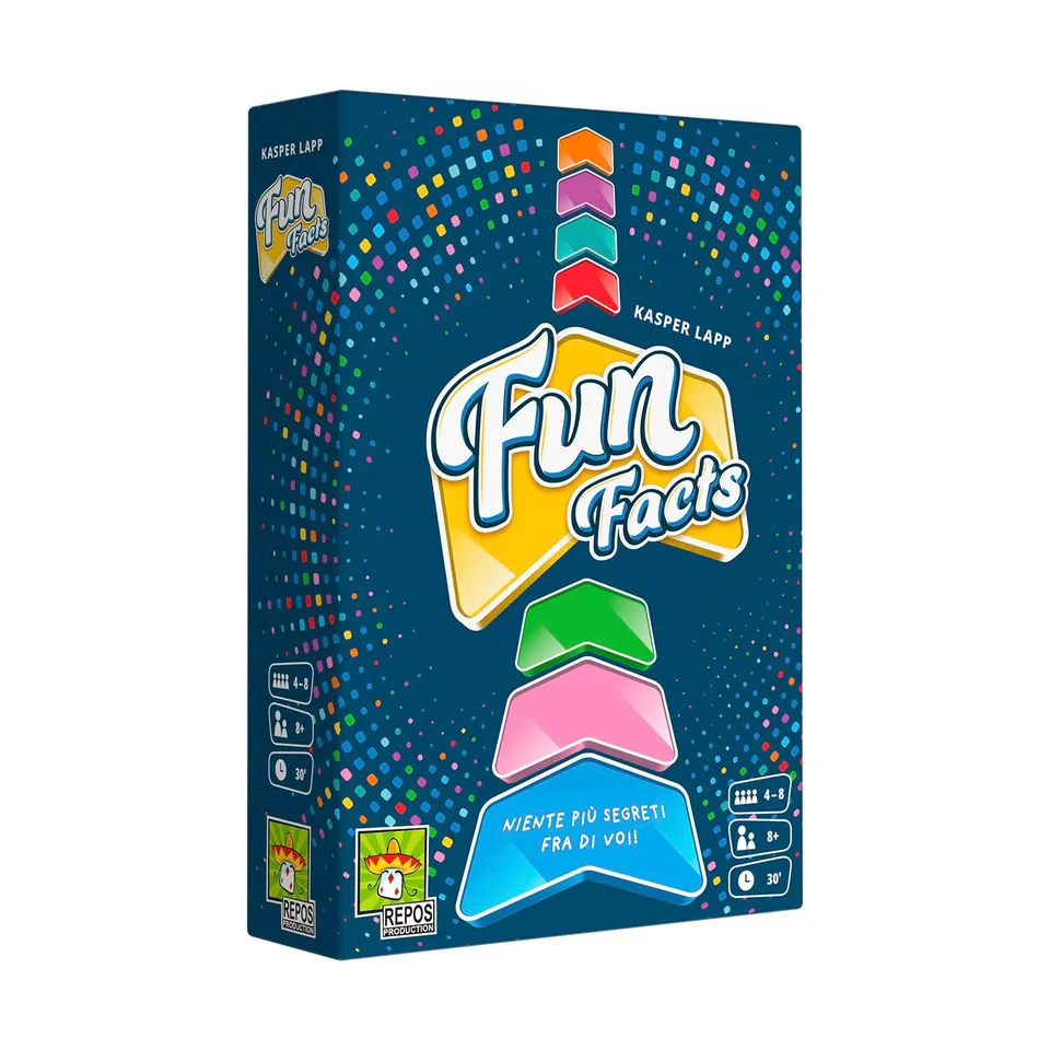 Asmodee Fun Facts gioco da tavolo collaborativo 4-8 giocatori