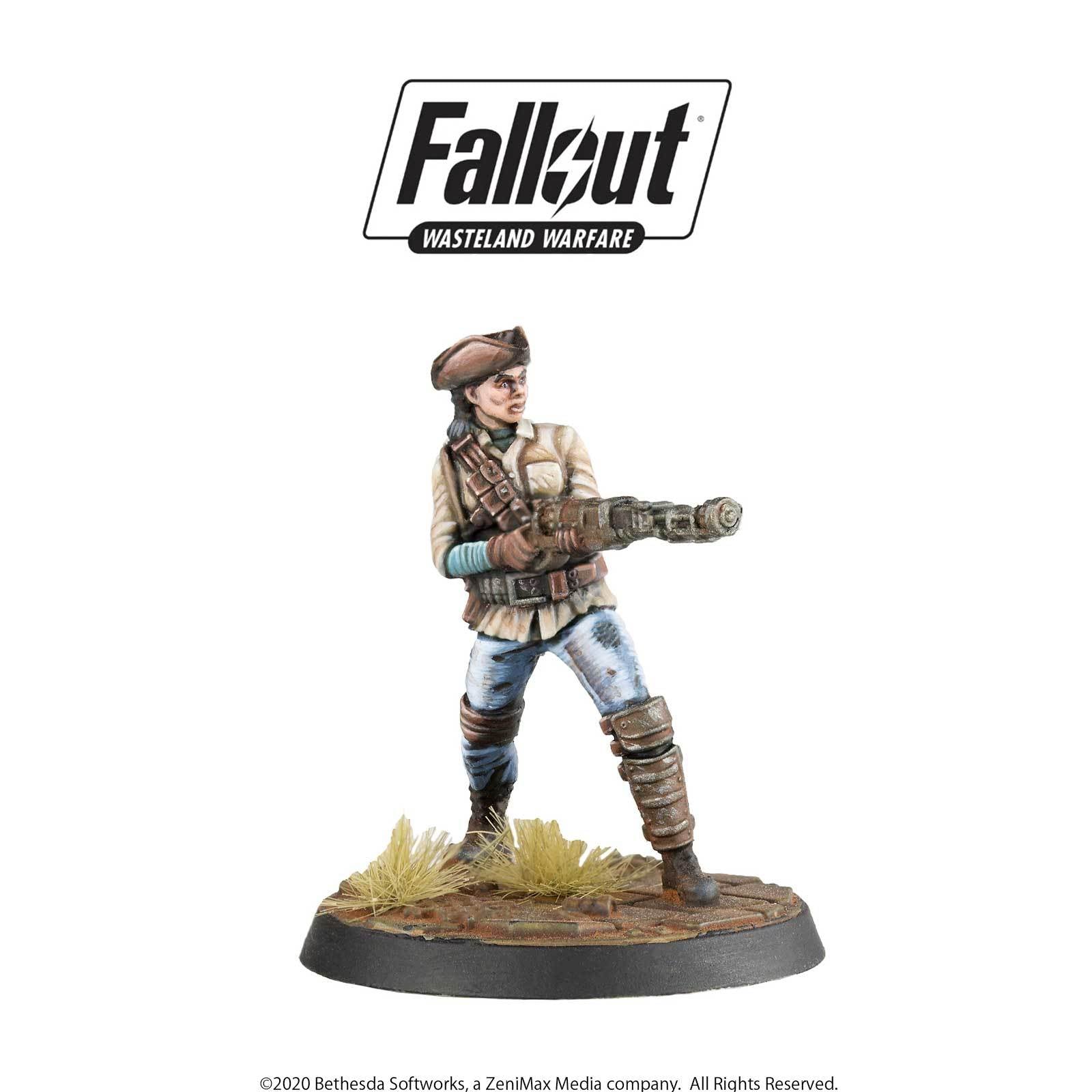 Modiphius Fallout Minutemen Posse miniature 32mm 4pz Survivors