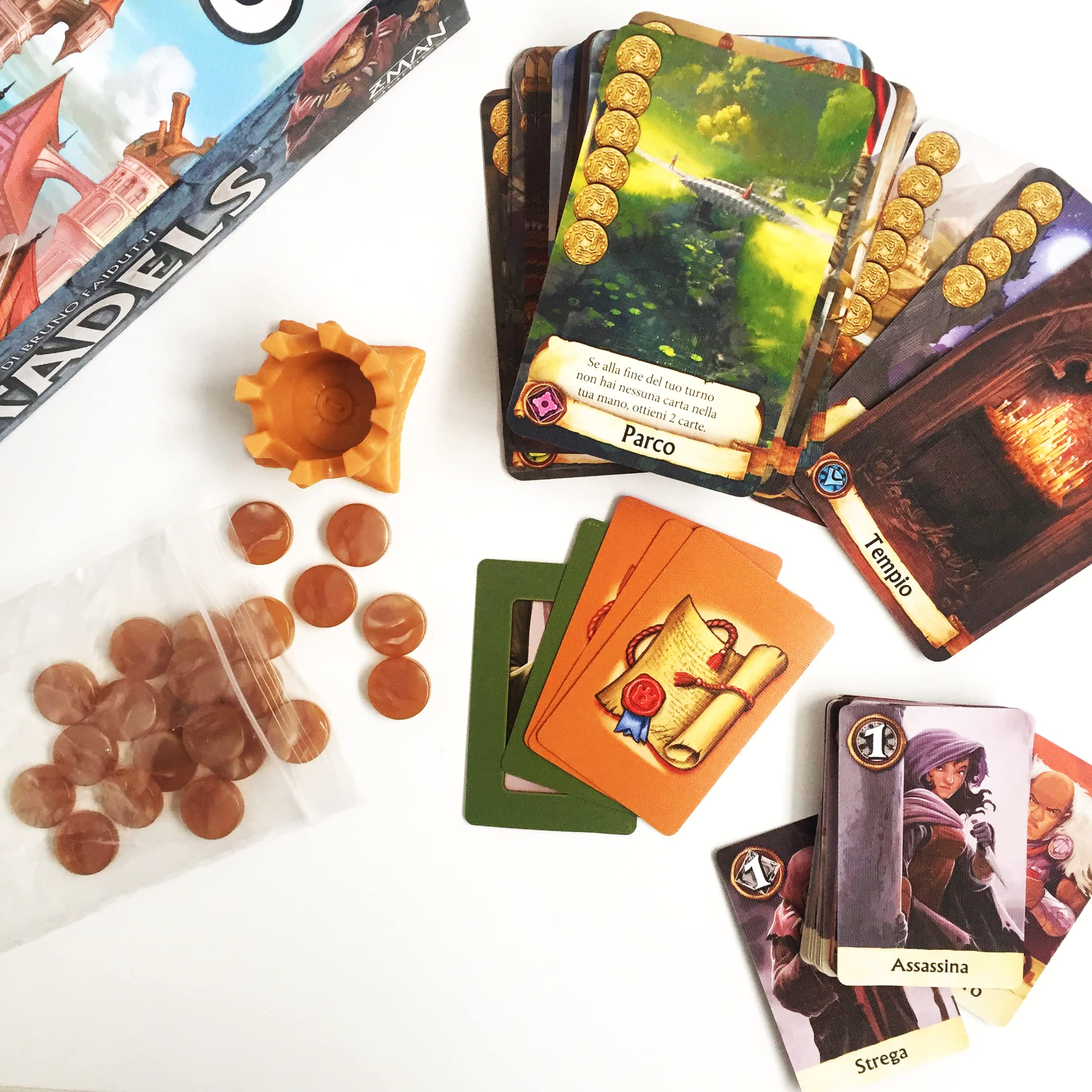 Asmodee Citadels Gioco da Tavolo Gioco Base bluff costruzione