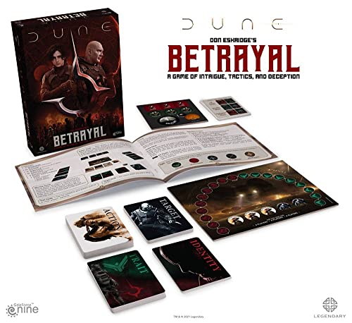 Asmodee Dune Betrayal gioco da tavolo strategia italiano 2-4 giocatori