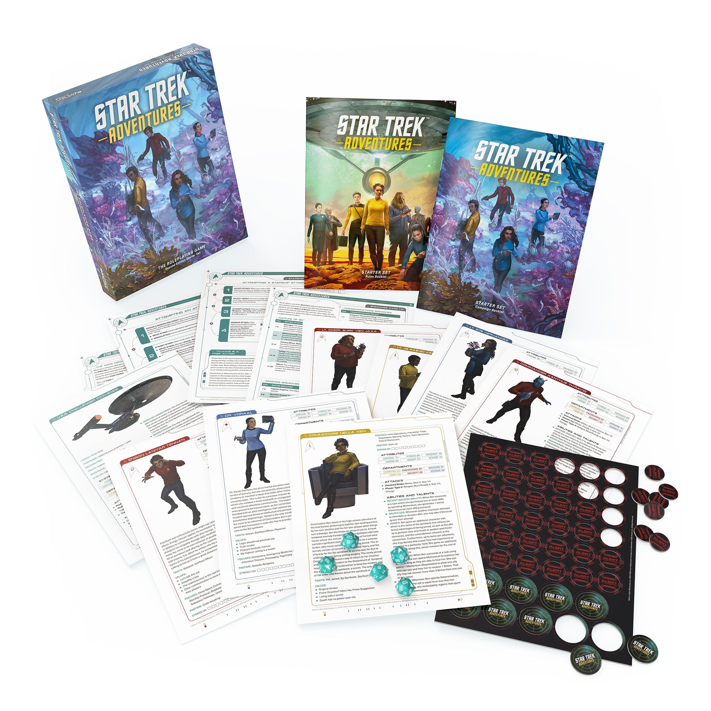 Modiphius Star Trek Adventures Starter Set 2a Edizione scatola