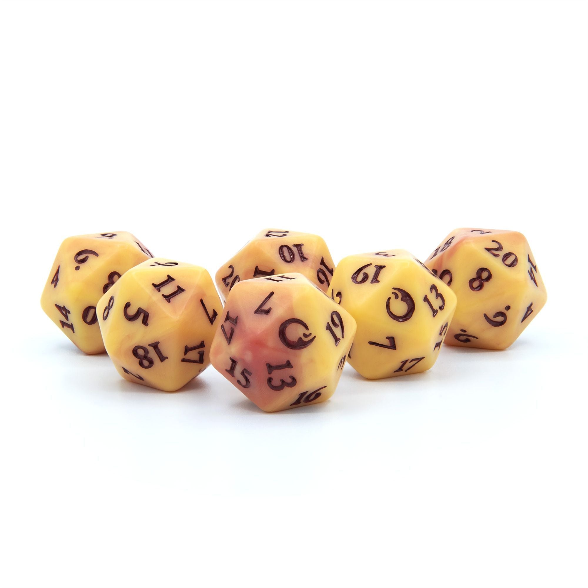 Modiphius Dune Arrakis set dadi D20 sabbia 5 pezzi GDR