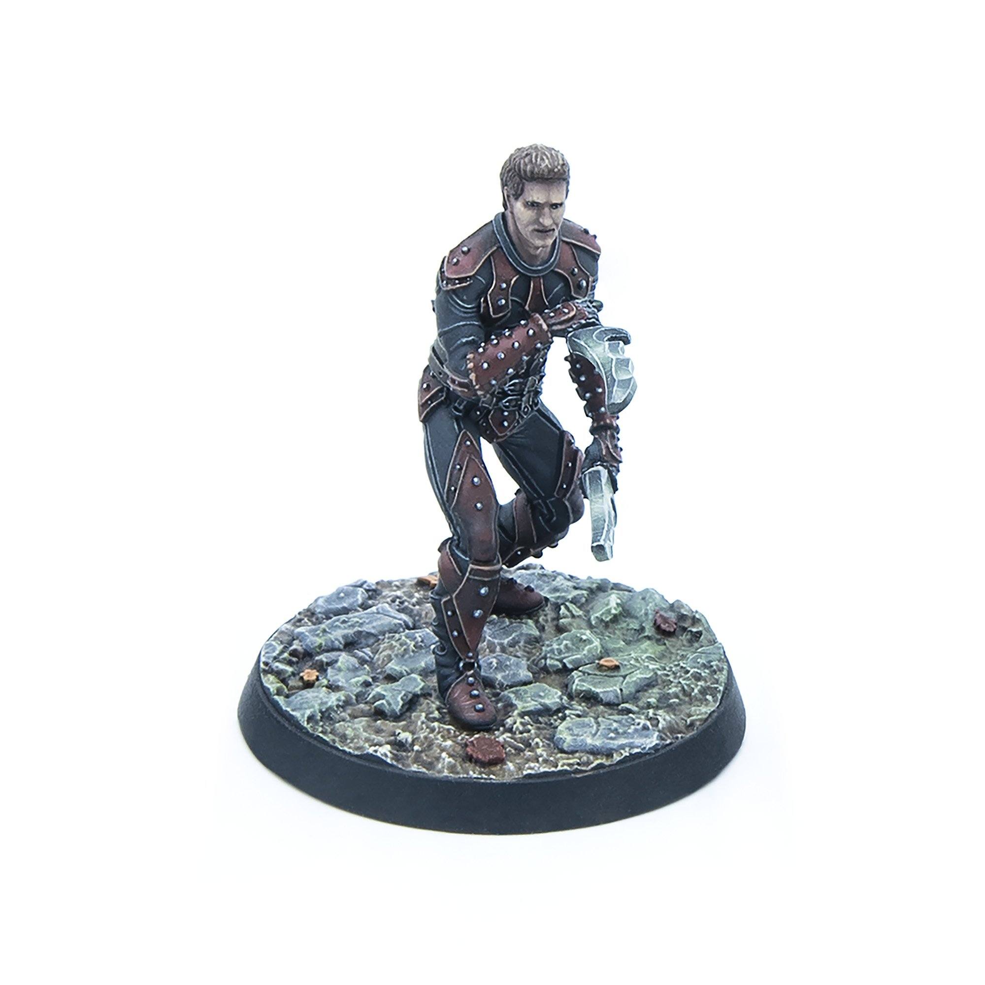 Modiphius Elder Scrolls Call to Arms Dark Brotherhood Aspirants miniature resina