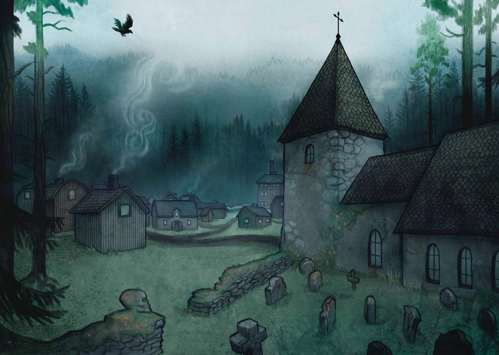 Vaesen A Wicked Secret libro GDR horror nordico 4 misteri