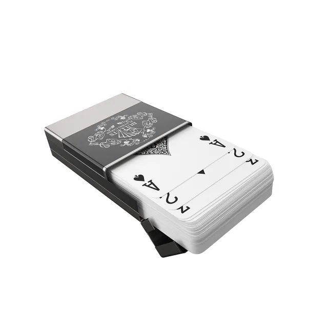 Cards&Co Backpacker carte da gioco plastica scatola alluminio
