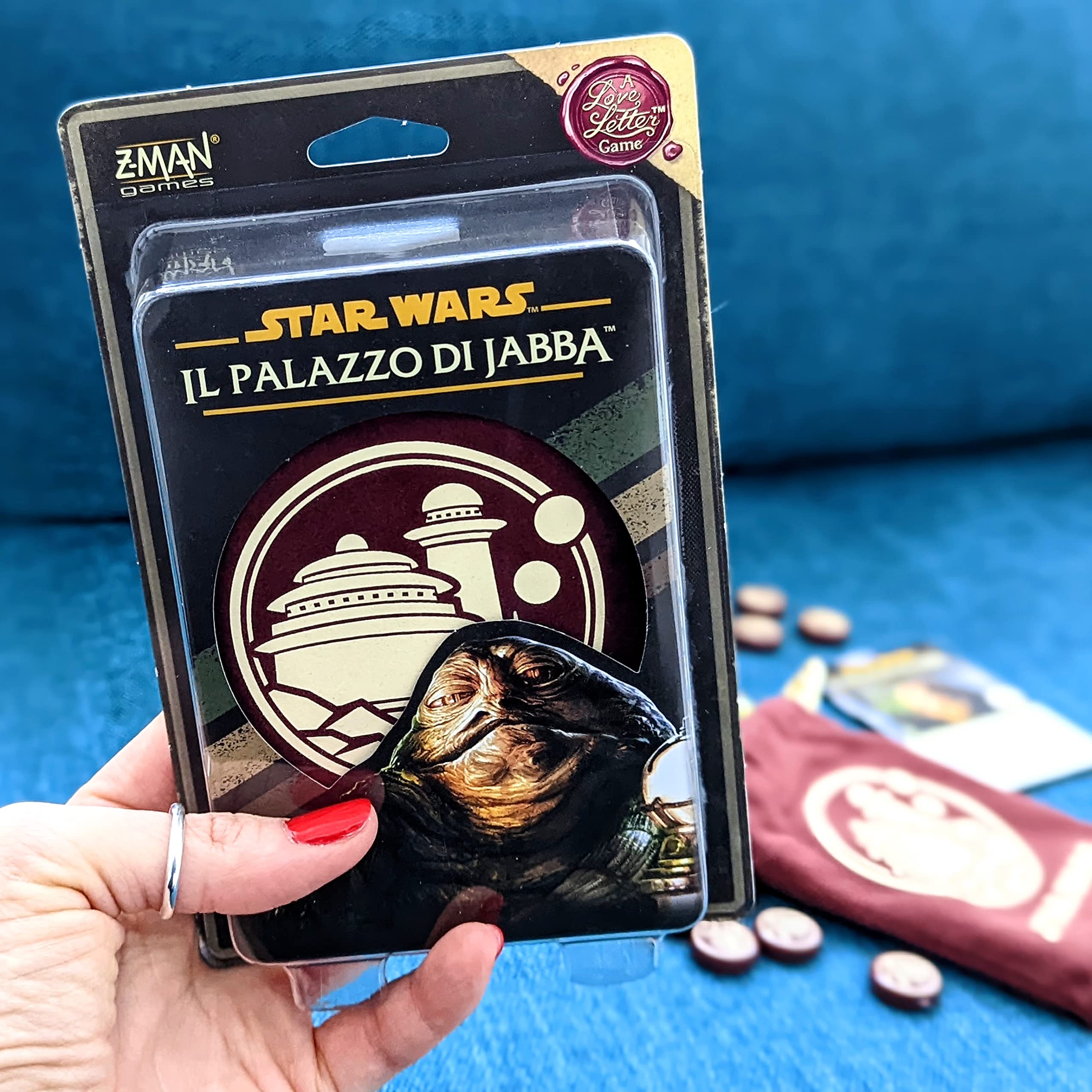 Star Wars Palazzo di Jabba Love Letter gioco carte 2-6 giocatori