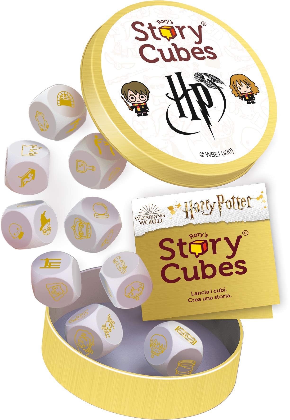 Rory's Story Cubes Harry Potter Gioco Dadi 9 Cubi Famiglia