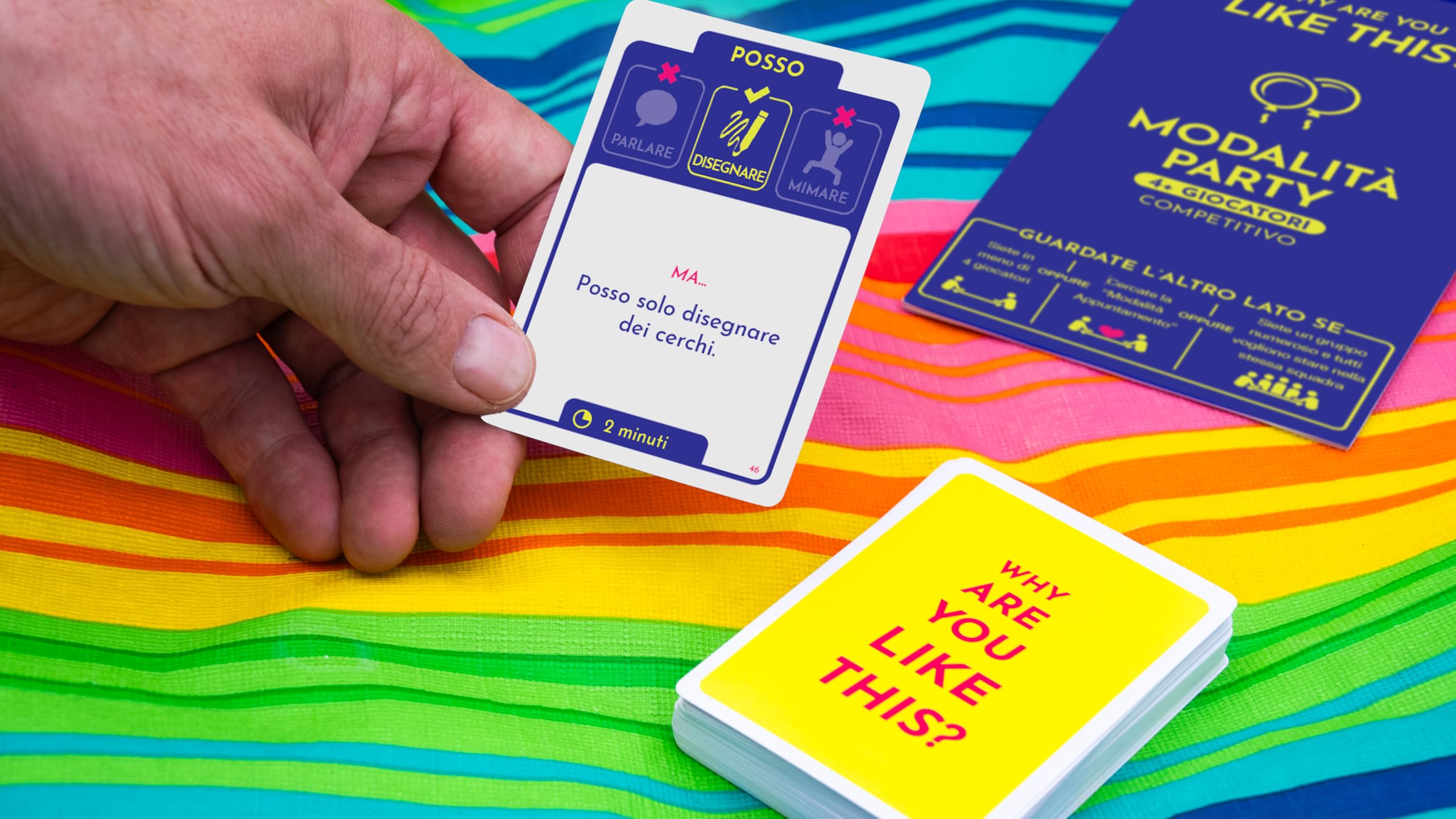 Asmodee Why Are You Like This Party Game Parole Italiano