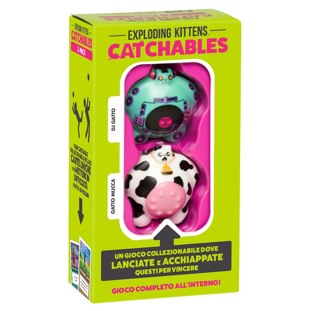 Asmodee Catchables gioco di carte Catchables 12 gatti 15 min